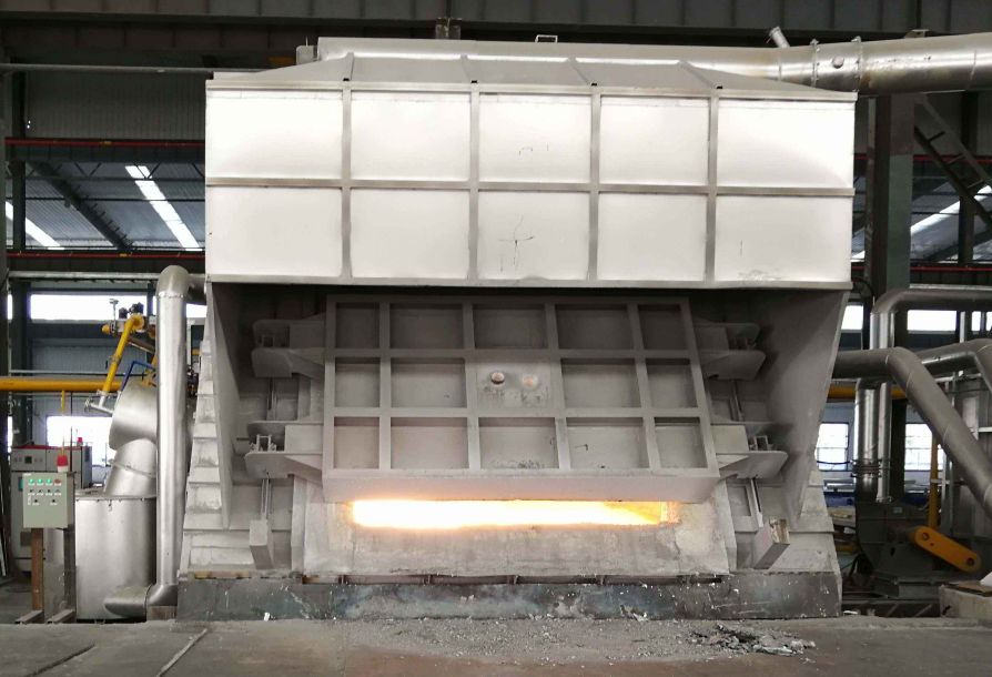regenerative burner aluminum melting furnace, aluminum melting furnace